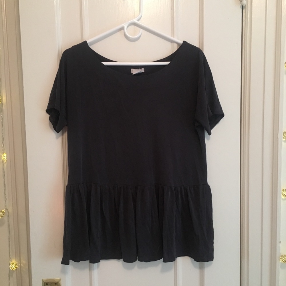 Urban Outfitters peplum tee